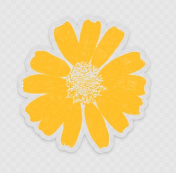 Daisy Stickers – Tactile Vision Graphics